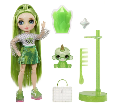 Rainbow High Jade Parlak Slime ve Evcil Hayvan Serisi Bebeği Rainbow High Jade Parlak Slime ve Evcil Hayvan Serisi Bebeği