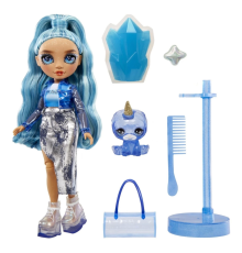 Rainbow High Skyler Parlak Slime ve Evcil Hayvan Serisi Bebeği