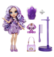 Rainbow High Violet Parlak Slime ve Evcil Hayvan Serisi Bebeği