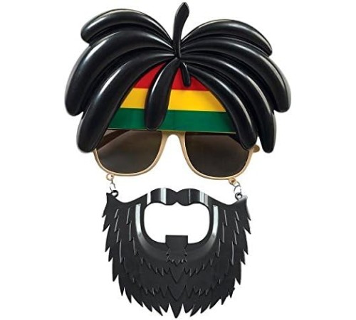 Rasta Peruklu Rasta Sakallı Bob Marley Bıyıklı Parti Gözlüğü 27x18 cm Rasta Peruklu Rasta Sakallı Bob Marley Bıyıklı Parti Gözlüğü 27x18 cm