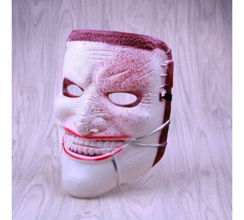 Reçine Ölüm Joker Maskesi Kanlı 23x18 cm Reçine Ölüm Joker Maskesi Kanlı 23x18 cm