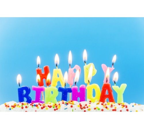Rengarenk Happy Birthday Yazılabilen Doğum Günü Mumu Rengarenk Happy Birthday Yazılabilen Doğum Günü Mumu