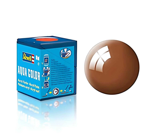 Revell 80 -Aqua Color Mud Brown - Gloss Boya- 18 ml Revell 80 -Aqua Color Mud Brown - Gloss Boya- 18 ml