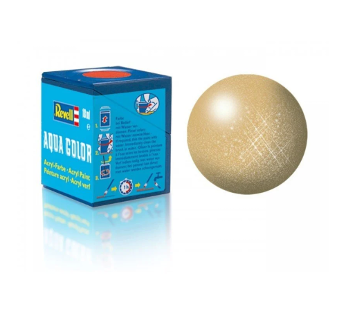 Revell 94 - Aqua Color Gold - Metallic Boya- 18 ml Revell 94 - Aqua Color Gold - Metallic Boya- 18 ml