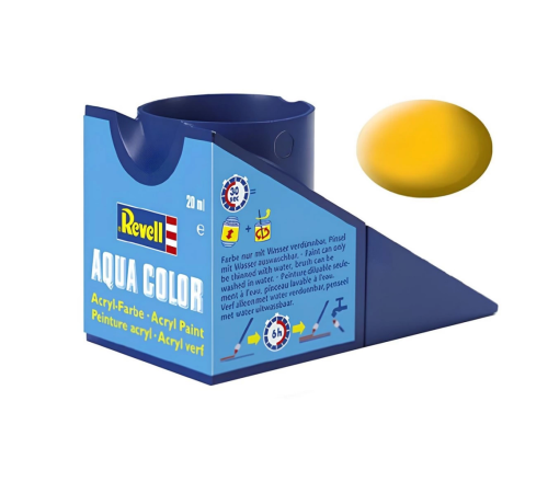 Revell Yellow Mat 18 ml Revell Yellow Mat 18 ml