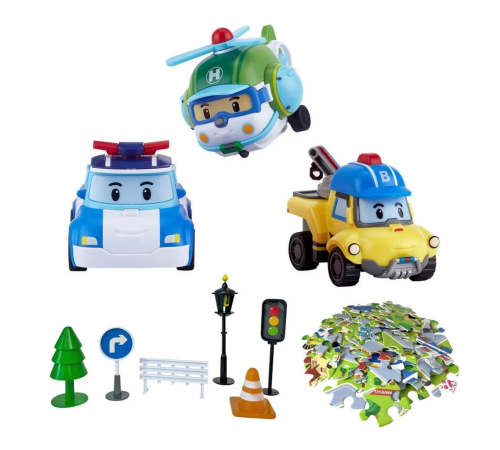 Robocar Poli Gogo City Series Oyun Seti Robocar Poli Gogo City Series Oyun Seti
