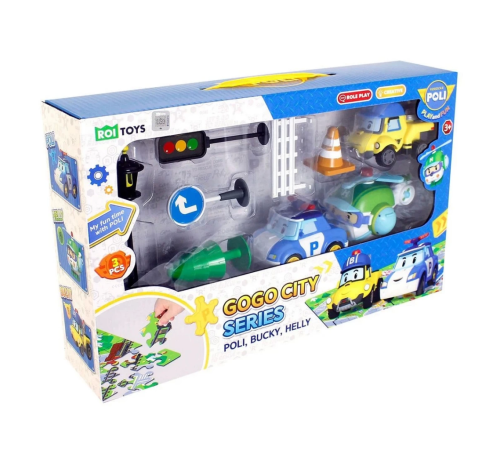 Robocar Poli Gogo City Series Oyun Seti Robocar Poli Gogo City Series Oyun Seti