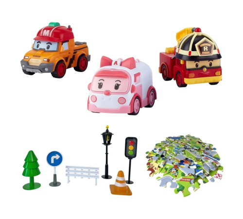 Robocar Poli Gogo City Series Oyun Seti Robocar Poli Gogo City Series Oyun Seti