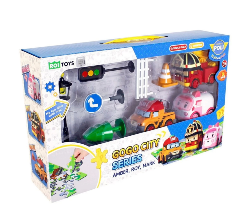 Robocar Poli Gogo City Series Oyun Seti Robocar Poli Gogo City Series Oyun Seti
