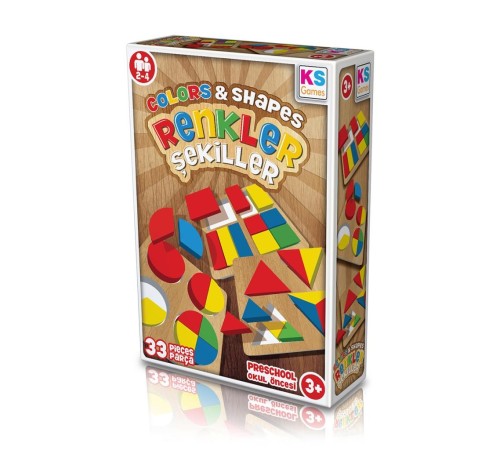 RS240 KS, Renkler - Şekiller - Colors & Shapes / +3 yaş RS240 KS, Renkler - Şekiller - Colors & Shapes / +3 yaş