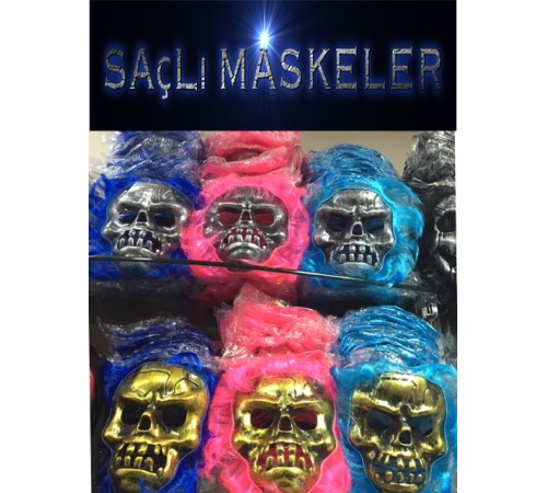 Saçlı Kuru Kafa Maskesi 1 Adet Saçlı Kuru Kafa Maskesi 1 Adet
