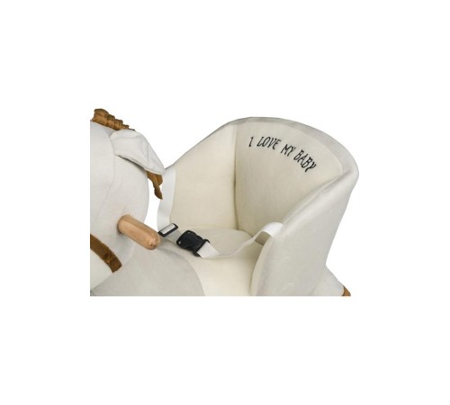 Safeline Bebe Peluş Ahşap Sallanır Oyuncak At Safeline Bebe Peluş Ahşap Sallanır Oyuncak At