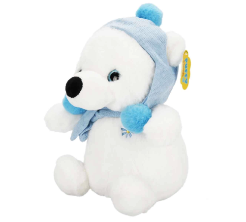 Şapkalı ve Atkılı Peluş Kutup Ayısı 30 cm S00004773 Şapkalı ve Atkılı Peluş Kutup Ayısı 30 cm S00004773