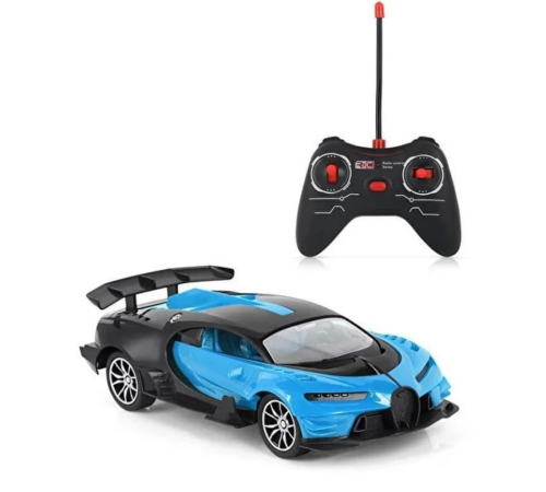 Şarjlı Uzaktan Kumandalı Mavi Bugatti 1:16 Şarjlı Uzaktan Kumandalı Mavi Bugatti 1:16
