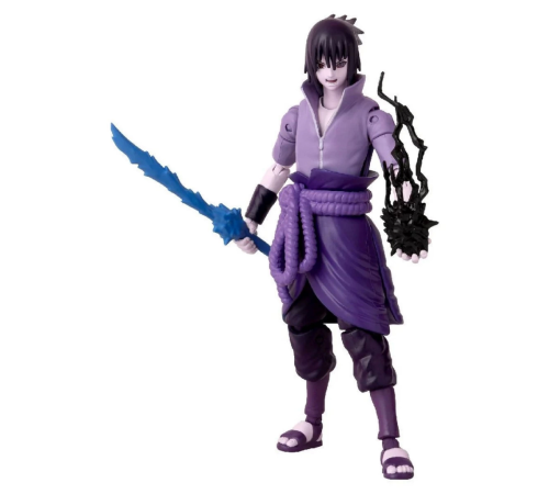 Sasuke Rinnegan Mangekyo Sharingan Poz Verilebilir Figür Sasuke Rinnegan Mangekyo Sharingan Poz Verilebilir Figür