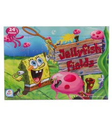 SB7979 Spongebob Taslamalı 24 Parça Frame Puzzle -Laçokids