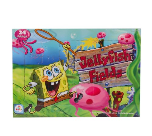 SB7979 Spongebob Taslamalı 24 Parça Frame Puzzle -Laçokids SB7979 Spongebob Taslamalı 24 Parça Frame Puzzle -Laçokids
