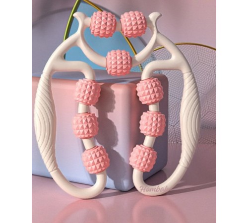 Selülit Masaj Aleti 9 Tekerlekli Lenf Drenaj Rulosu