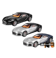 Sesli Işıklı Metal Bugatti Araba