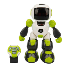 Sesli ve Işıklı Uzaktan Kumandalı Programlanabilir Robot