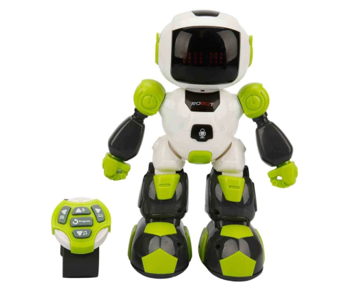 Sesli ve Işıklı Uzaktan Kumandalı Programlanabilir Robot