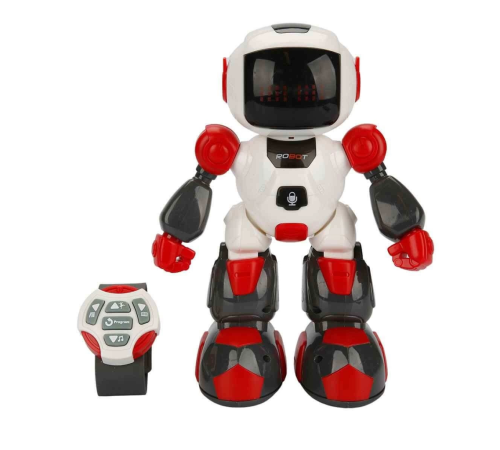 Sesli ve Işıklı Uzaktan Kumandalı Programlanabilir Robot
