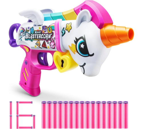 Silah Sünger Atan Blastercorn Seri 1 16 Mermili Silah Sünger Atan Blastercorn Seri 1 16 Mermili
