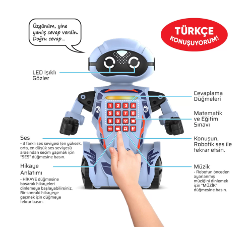 Silverlit Türkçe Konuşan Robo DR7 Silverlit Türkçe Konuşan Robo DR7