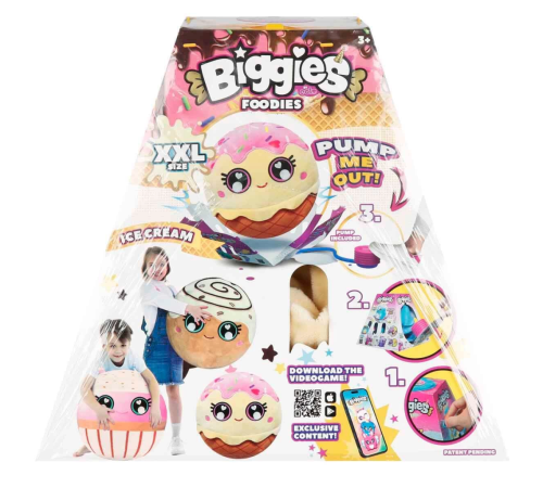 Şişme Peluş Dondurma XXL Foodies S6 Şişme Peluş Dondurma XXL Foodies S6