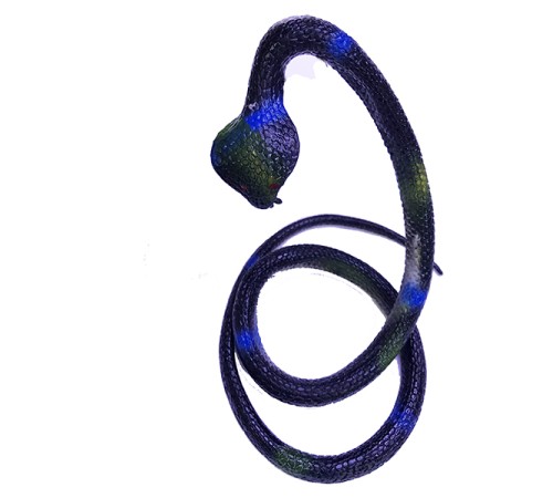 Siyah Renk Gerçekçi Kobra Model Silikon Yumuşak Yılan 80 cm Siyah Renk Gerçekçi Kobra Model Silikon Yumuşak Yılan 80 cm