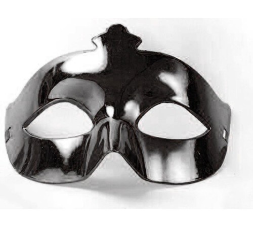 Siyah Renk Masquerade Kostüm Partisi Venedik Balo Maskesi