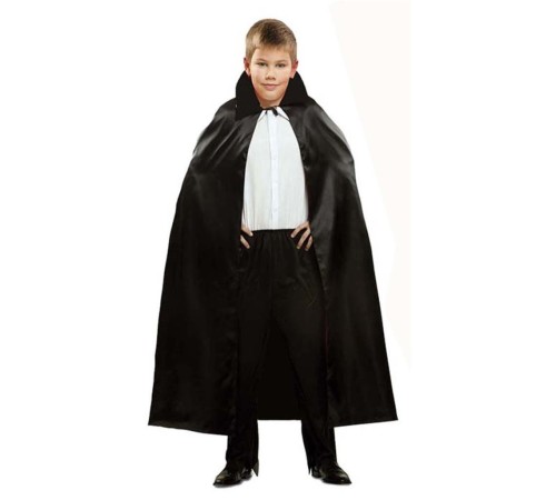 Siyah Renk Yakalı Halloween Pelerini 90 cm Siyah Renk Yakalı Halloween Pelerini 90 cm