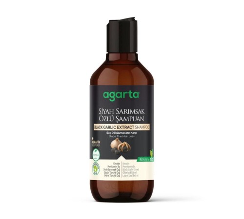 Siyah Sarımsak Özlü Şampuan 400ml