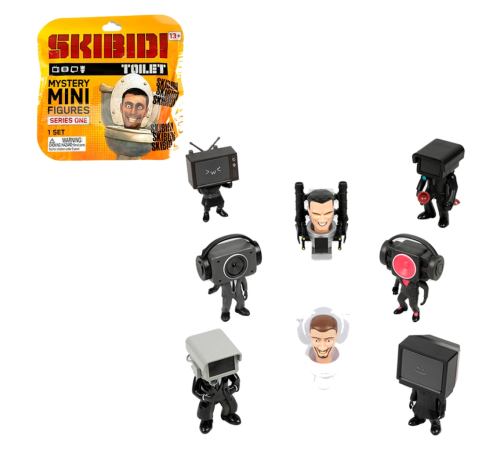 Skibidi Toilet Mini Sürpriz Figür Skibidi Toilet Mini Sürpriz Figür