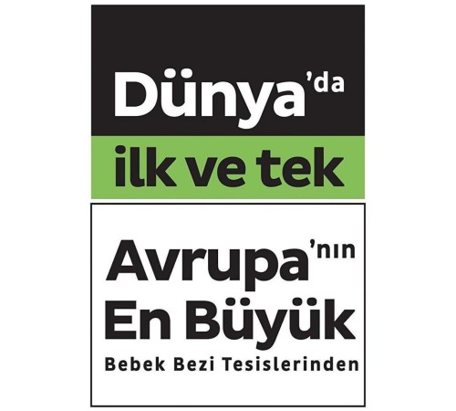 Natural Bebek Bezi 2'Li Fırsat Paketi 7 Beden 40 Adet Natural Bebek Bezi 2'Li Fırsat Paketi 7 Beden 40 Adet