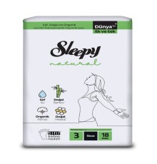 Sleepy Natural Süper Eco Paket Gece 18 Adet