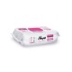 Sleepy Yüzey Temizlik Havlusu 100 Adet Lilyum Pembe