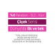Sleepy Yüzey Temizlik Havlusu 100 Adet Lilyum Pembe