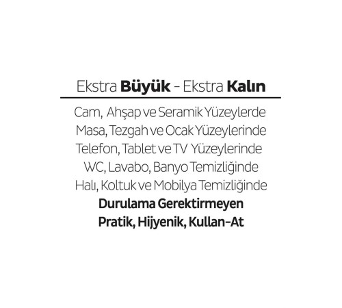 Sleepy Yüzey Temizlik Havlusu 100 Adet Lilyum Pembe Sleepy Yüzey Temizlik Havlusu 100 Adet Lilyum Pembe