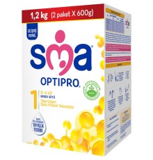 SMA Optipro Probiyotik 1 Bebek Devam Sütü 0-6 Ay 1200 Gr