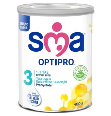 SMA Optipro Probiyotik 3 Bebek Devam Sütü 1-3 Yaş 400 Gr