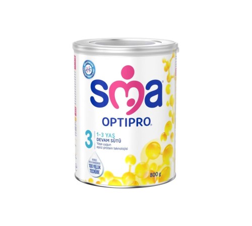 SMA Optipro Probiyotik 3 Bebek Devam Sütü 1-3 Yaş 800 Gr SMA Optipro Probiyotik 3 Bebek Devam Sütü 1-3 Yaş 800 Gr