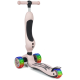 Smart Oturaklı 3 Tekerlekli Işıklı Scooter Bebe Somon