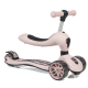 Smart Oturaklı 3 Tekerlekli Işıklı Scooter Bebe Somon