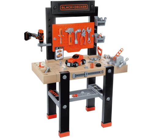 Smoby Black Decker Bricolo Ultimate Çalışma Tezgahı 360730 Smoby Black Decker Bricolo Ultimate Çalışma Tezgahı 360730