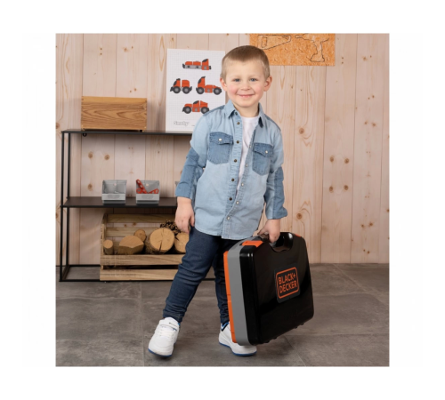 Smoby Black & Decker OBY B+D Bricolo Akıllı Çalışma Tezgahı Smoby Black & Decker OBY B+D Bricolo Akıllı Çalışma Tezgahı