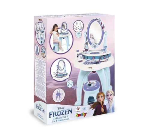Smoby Frozen 2 in 1 Hairderesser 320244 Smoby Frozen 2 in 1 Hairderesser 320244