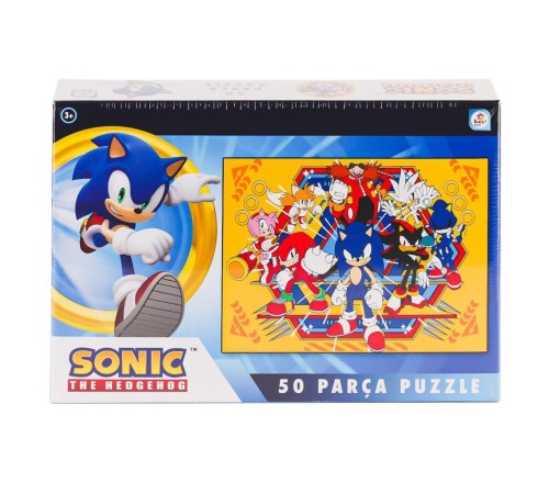 SO0051 Sonic 50 Parça Puzzle -Laçokids SO0051 Sonic 50 Parça Puzzle -Laçokids