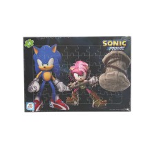 SO7868 Sonic 48 Parça Frame Puzzle -Laço Kids