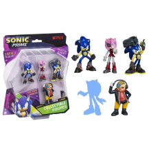 Sonic Prime 5’li Figür Seti S2 Kulaklıklı Doktor Don'T